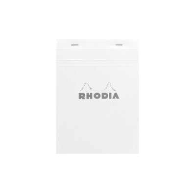 Rhodia - Pad #16 - Top Stapled - 5mm x 5mm Grid/Graph - A5 - White