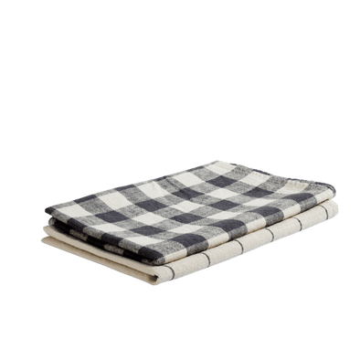 Seed & Sprout Hemp Team Towels - Graphite - Twin set