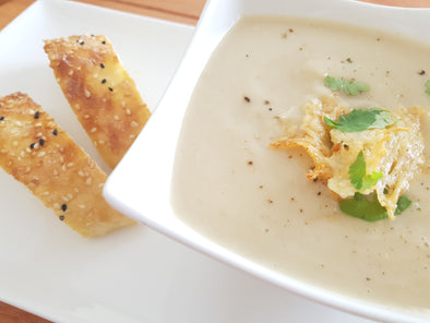 Feed your body, warm your soul with our simple Winter comfort cauliflower soup!