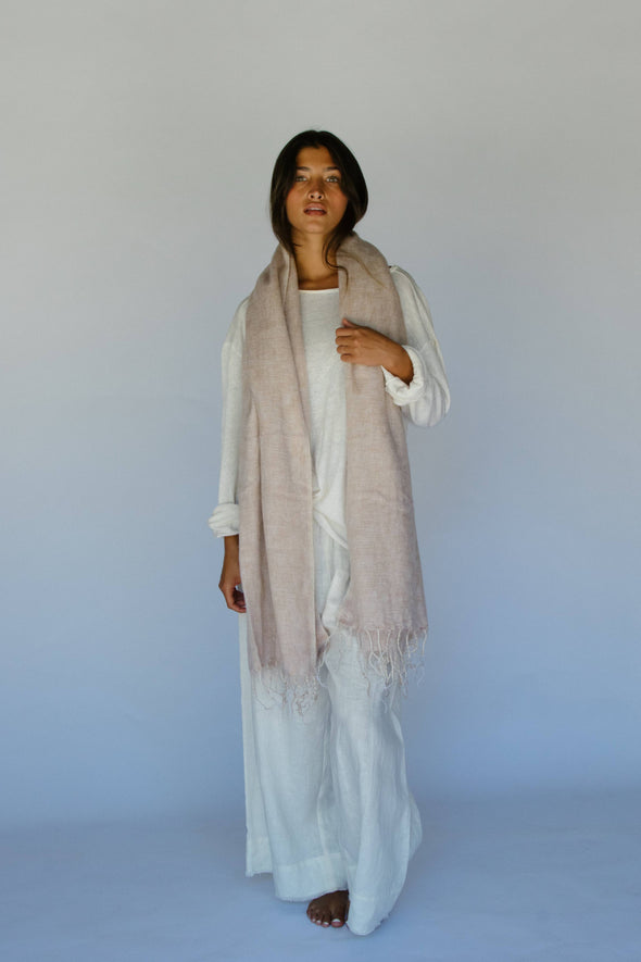 Hobo and Hatch Scarf / Shawl - Vanilla