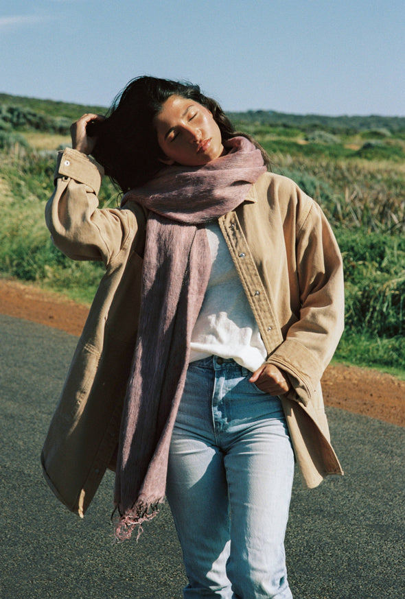 Hobo and Hatch Scarf / Shawl - Heather