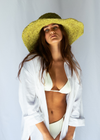 Janis Wide Brim Hat // Zest