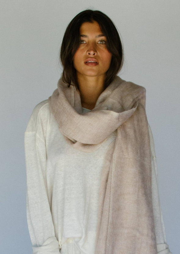 Hobo and Hatch Scarf / Shawl - Vanilla