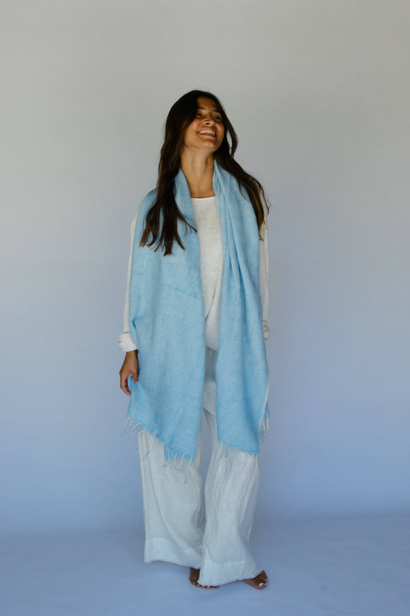 Hobo and Hatch Scarf / Shawl - Sky
