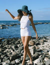 Janis Hemp Hat // Indigo