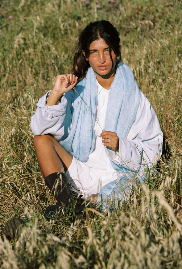 Hobo and Hatch Scarf / Shawl - Sky