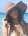 Janis Wide Brim Hat - Clay