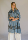 Hobo and Hatch Poncho - Aztec Denim