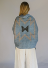 Hobo and Hatch Poncho - Aztec Denim