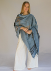 Hobo and Hatch Poncho - Aztec Denim