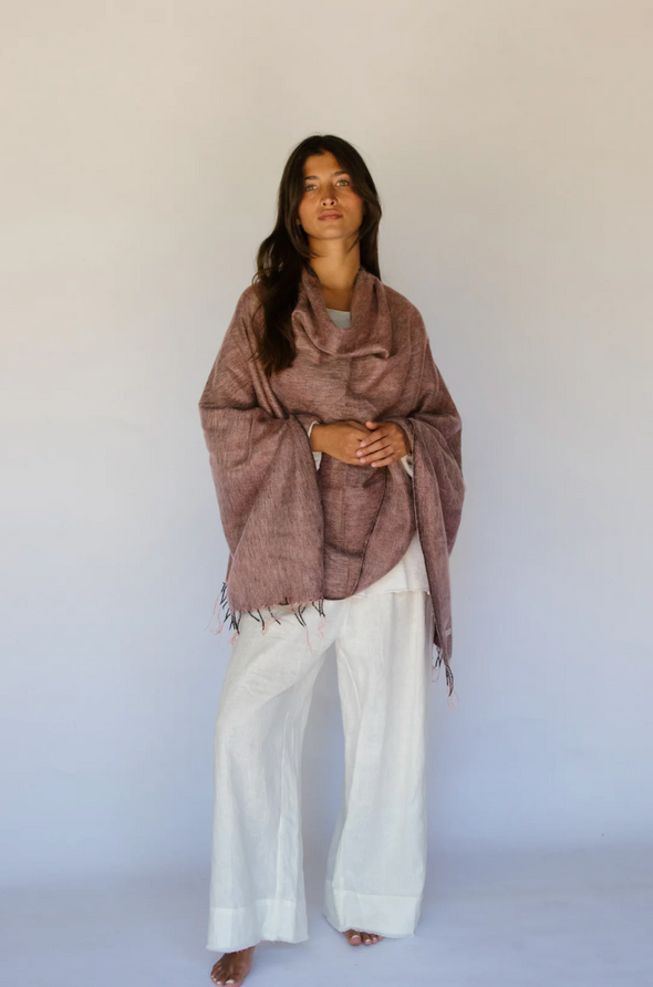 Hobo and Hatch Poncho - Heather