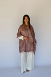 Hobo and Hatch Poncho - Heather