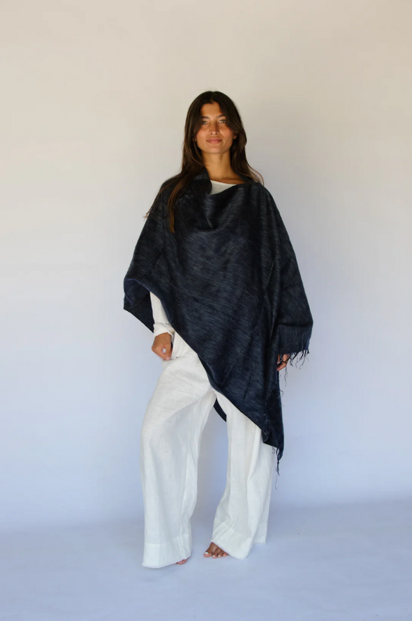 Hobo and Hatch Poncho - Midnight