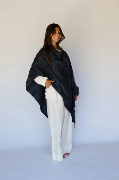 Hobo and Hatch Poncho - Midnight