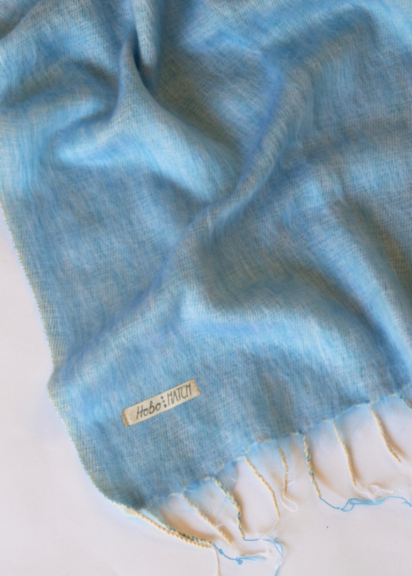 Hobo and Hatch Scarf / Shawl - Sky