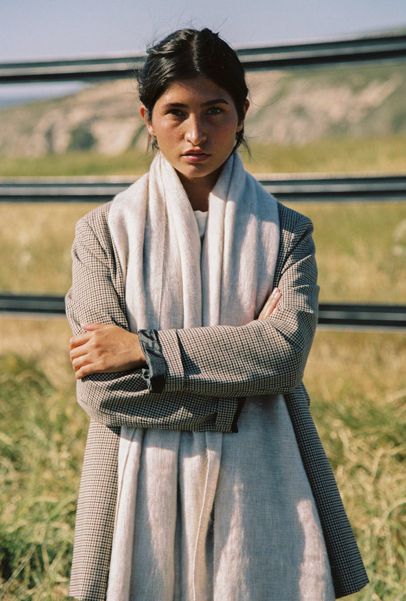 Hobo and Hatch Scarf / Shawl - Vanilla
