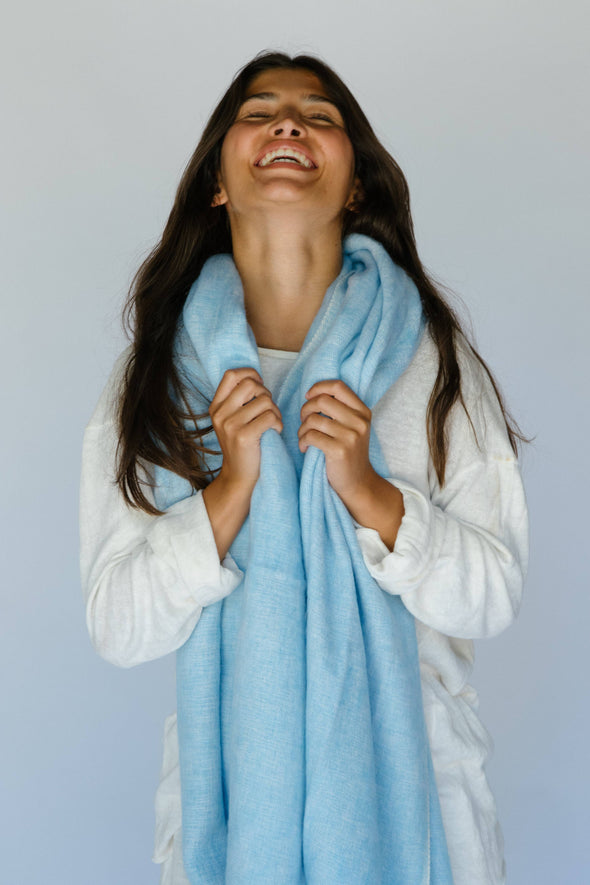 Hobo and Hatch Scarf / Shawl - Sky