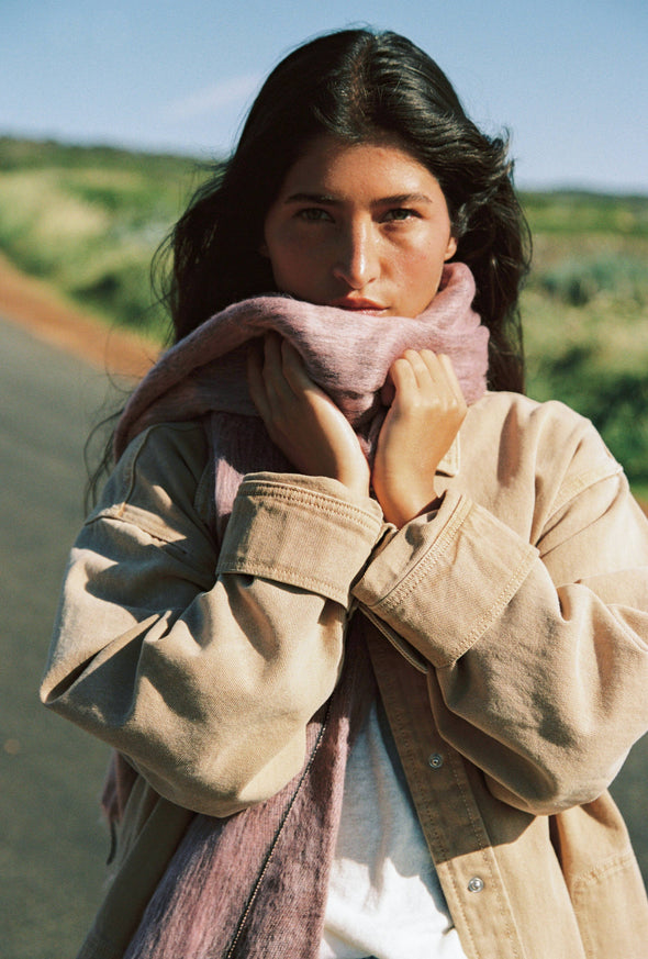 Hobo and Hatch Scarf / Shawl - Heather