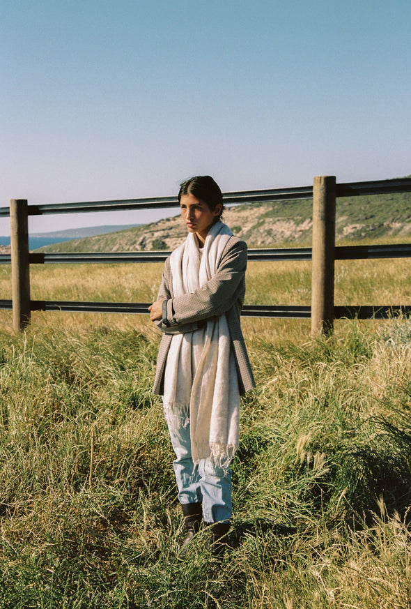 Hobo and Hatch Scarf / Shawl - Vanilla