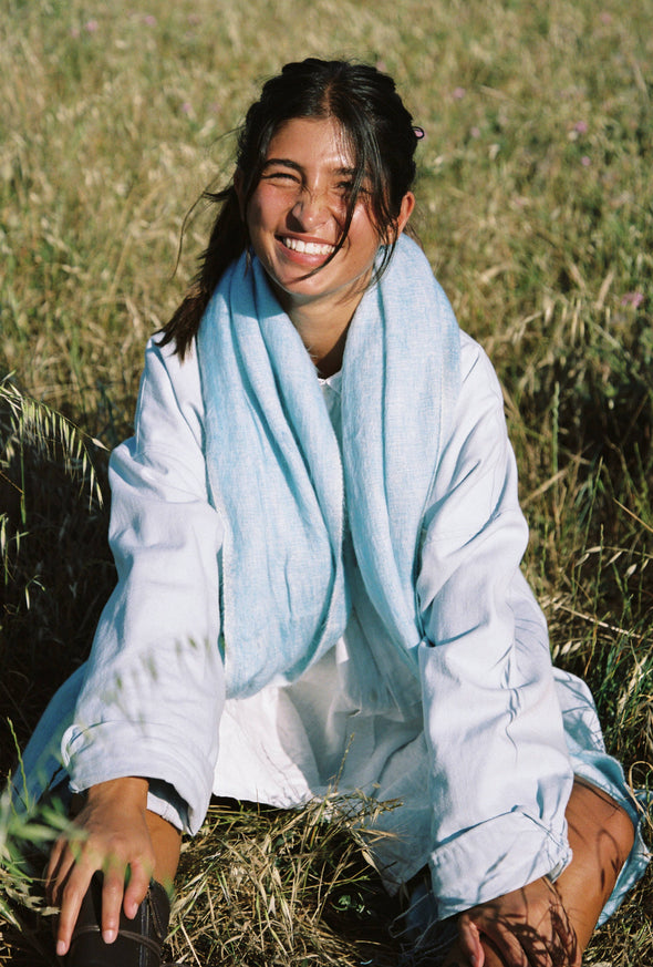 Hobo and Hatch Scarf / Shawl - Sky