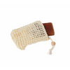Bass Body Care Sisal Soap Holder Pouch in situ