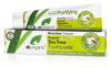 Dr. Organic Tea Tree Toothpaste – Triple action – Lemon Mint Flavour - 100ml