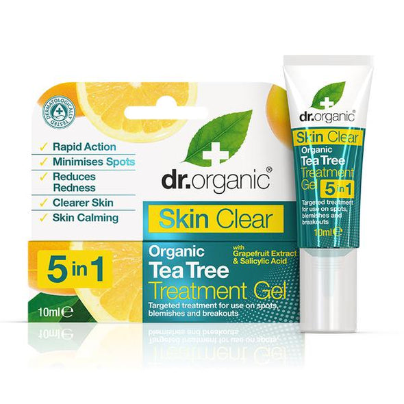 Dr. Organic Tea Tree Treatment Gel – 10ml