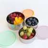 Ever Eco - Round Nesting Containers - Pastels 3 Piece Set - Raw Cottage