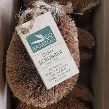 Go Bamboo - Dish Scrubber - Raw Cottage