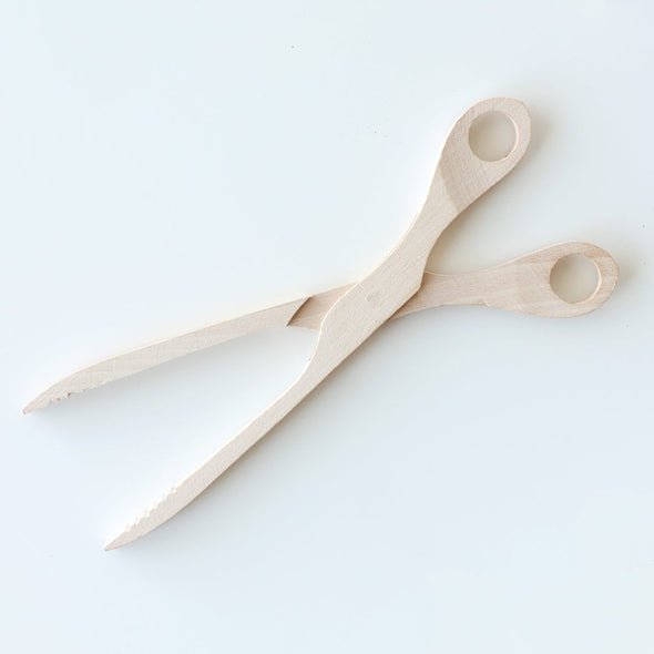 Wooden Scissor Tongs – 28cm - back in stock!!!