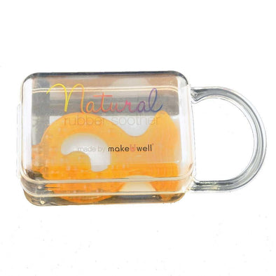 makeUwell - Natural Rubber Teether - Fish - Raw Cottage