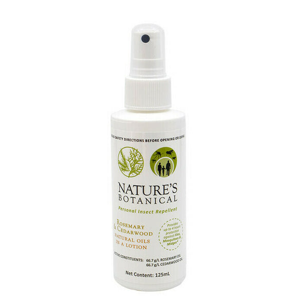 Nature's Botanical - Personal Insect Repellent 125ml Spray Lotion - Raw Cottage