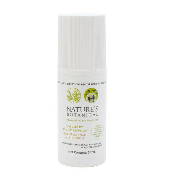 Nature's Botanical - Personal Insect Repellent 50ml Roll-On Lotion - Raw Cottage