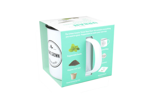 Urban Greens - Grow Your Own - Peppermint Tea Kit