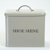 Shoe Care Storage Box - Chalk