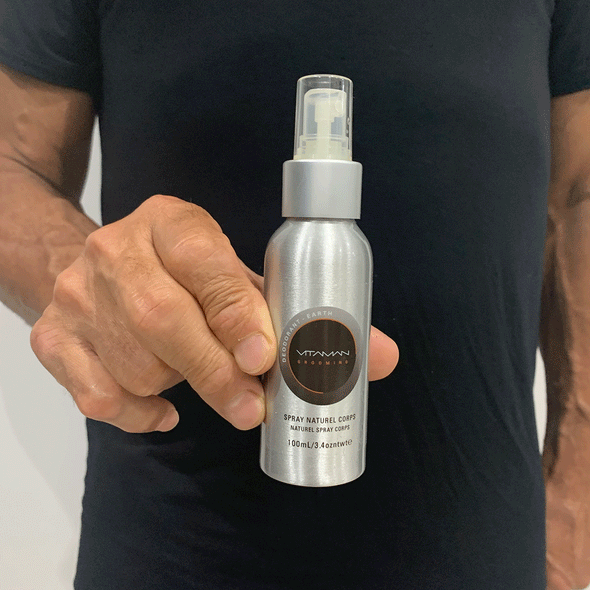 Vitaman Natural Deodorant Spray – Earth – 100ml