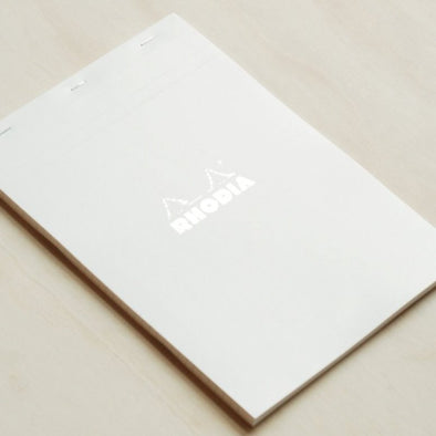 Rhodia - Pad #18 - Top Stapled - 5mm x 5mm Grid/Graph - A4 - White - More arriving soon!