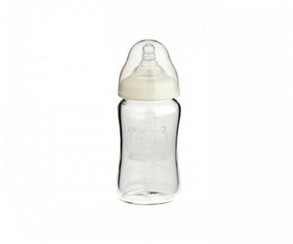 Safe-T-Bottle Glass Baby Bottle – Small 180mL