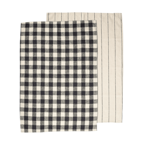 Seed & Sprout Hemp Team Towels - Graphite - Twin set