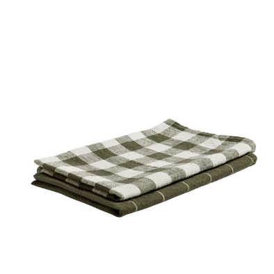 Seed & Sprout Hemp Team Towels - Olive - Twin set