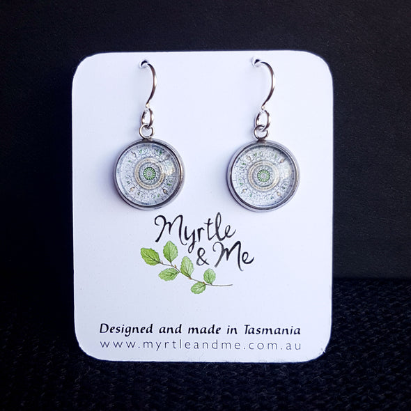 Myrtle & Me – Plate at Commandant’s House Drop Earrings - Raw Cottage