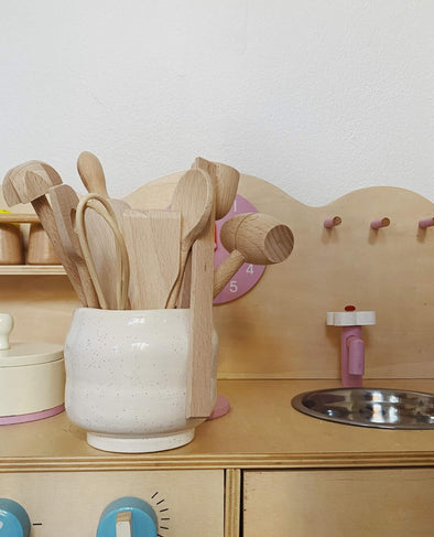 Natural Timber Children’s Cooking Set – 9 pieces - back in stock!!